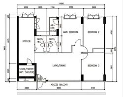 Blk 302A Anchorvale Court (Sengkang), HDB 4 Rooms #597049731